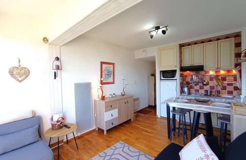 Saint-Lary-Soulan Apartment | Studio for 4 with balcony in Saint-Lary-Soulan