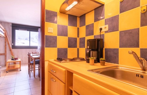 Pla d'Adet Apartment | Studio for 4 in Saint Lary Pla d'Adet with kitchen and TV