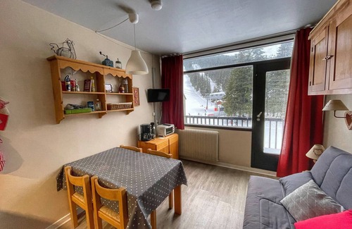 Flaine Apartment | Studio for 4 in Flaine, ski-in/ski-out