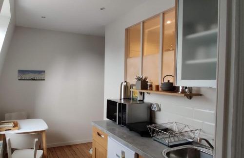 Cayeux-sur-Mer Apartment | Studio "Gris galet" au 2ème étage, à 200M de la plage
