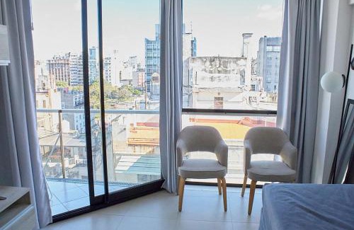 Buenos Aires Central Business District Apartment | Studio impecable! En el centro de BA con solarium y parrilla