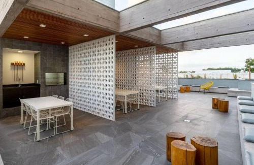 Sao Goncalo Apartment | Studio incrível no Parque Una com vaga de garagem