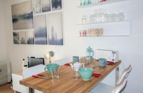 Demi-Quartier Apartment | Studio Le Sapin by Interhome