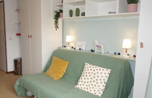 Demi-Quartier Apartment | Studio Le Sapin by Interhome
