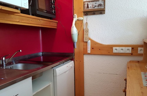 Arc-2000 Apartment | Studio Les Arcs 2000, studio flat, 5 persons