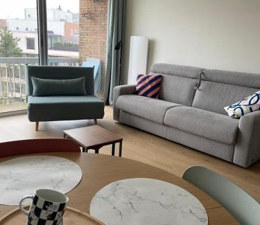 Koksijde-Bad Apartment | Studio lumineux à 700 m de la plage