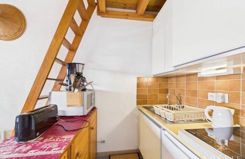 La Rosiere Apartment | Studio mezzanine cosy, balcon plein sud, quartier calme, proche pistes et commerces, navette gratuite - FR-1-398-554