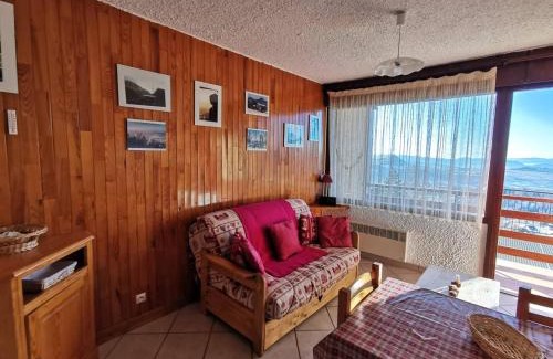 Saint-Michel-de-Chaillol Apartment | Studio Montagne 4 Pers. avec Balcon à Saint-Michel-de-Chaillol - FR-1-393-142