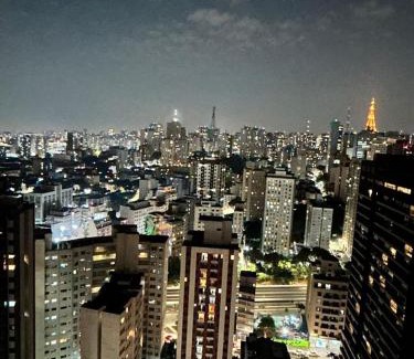 Bela Vista Apartment | Studio Moderno Vista incrível próx Av Paulista