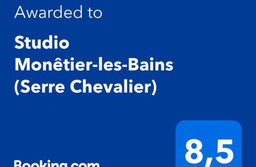 Monetier-les-Bains Apartment | Studio Monêtier-les-Bains (Serre Chevalier)