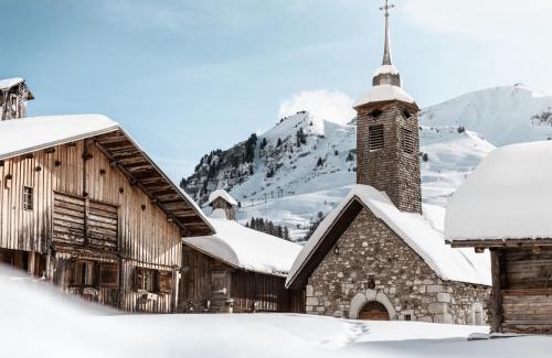 Le Grand-Bornand Apartment | Studio Montagnard Chaleureux avec Accès Bien-être, Proche Pistes et Navette Gratuite - FR-1-467-29