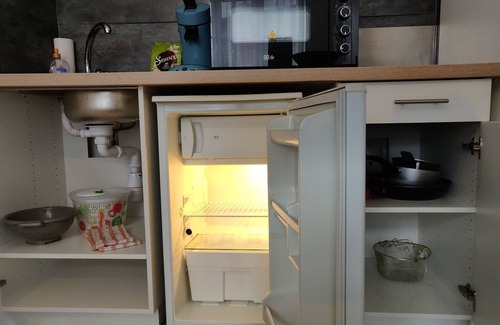 Saint-Brieuc Apartment | Studio near station & center, parking, ground floor