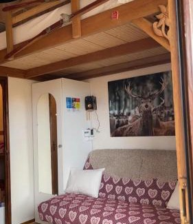 Notre-Dame-de-Bellecombe Apartment | Studio panoramique Notre-Dame-de-Bellecombe - 20 m² - balcon sud