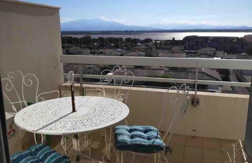 La Cote Radieuse Apartment | Studio plage avec vue montagne