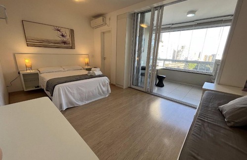 Liberdade Apartment | Studio prox Paulista Piscina WI-fi Academia - Be 8