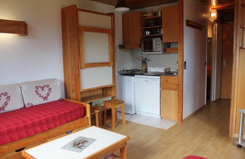 La Rosiere Apartment | Studio quiet with stunning views over the valley