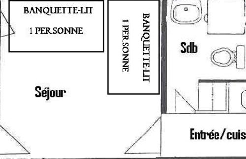 Plagne Centre Apartment | Studio rénové au pied des pistes avec balcon, idéal pour 2 personnes - FR-1-455-117