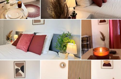 Meaux Apartment | Studio Rosa - Disney - Meaux City Center - Paris