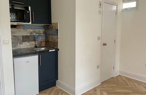 Hackney Downs Apartment | Studio-Superior-Private bathroom with shower.
