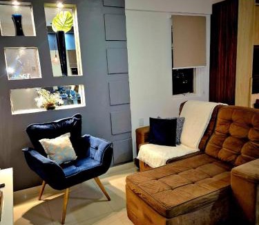 Centro Apartment | Studio vista linda, aconchegante, centro.