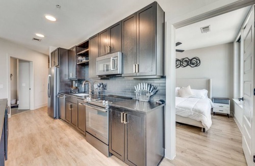 Deep Ellum Apartment | Stunning 2 bedroom highrise deep ellum Dallas
