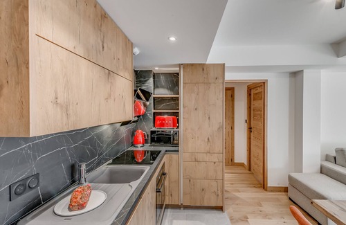 Champagny-en-Vanoise Apartment | Stunning 2-Bedroom Apartment with Terrace in 4* Residence, Champagny-en-Vanoise