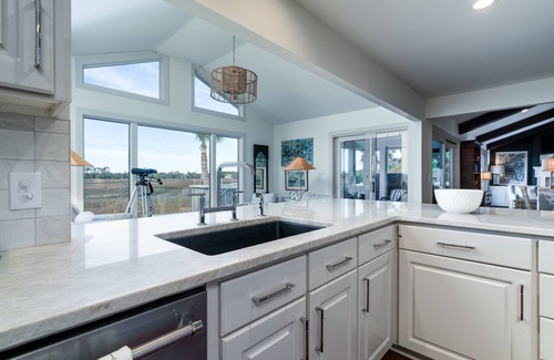 Seabrook Island House | Stunning 4 Bed/3.5 Bath w/Panoramic Marsh Views! Dock! Amenity Cards!