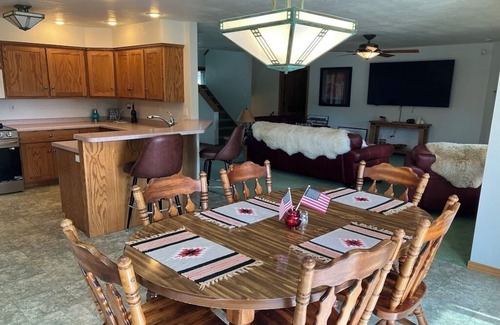 Sister Bay House | Stunning Frank Lloyd Wright inspired vacation house in Sister Bay Great Location