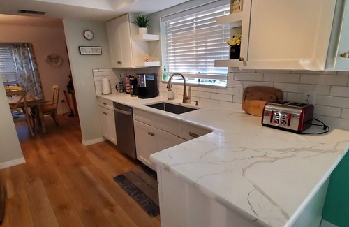 North Port House | Stunning Heated Pool Home Convenient to Everything