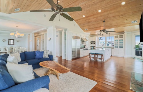 Tybee Island House | Stunning Oceanfront Retreat | Private Pool & Beach Access
