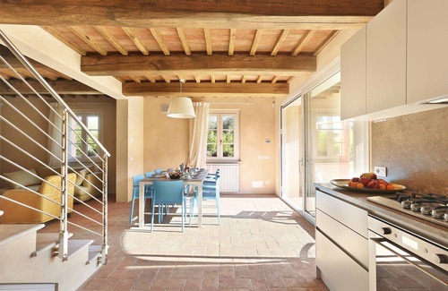 Colle di Compito Villa | Stunning private villa with A/C, private pool, WIFI, TV, balcony and panoramic view, close to Lu.