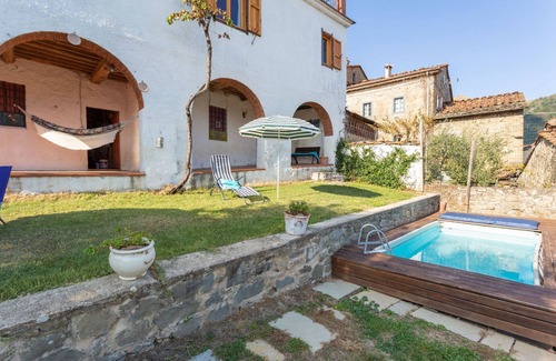 Bagni di Lucca Villa | Stunning private villa with private pool, WIFI, sauna, TV, terrace, pets allowed and panoramic v.