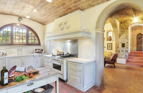 Gambassi Terme Villa | Stunning private villa for 14 guests with private pool, WIFI, A/C, TV, terrace and panoramic view