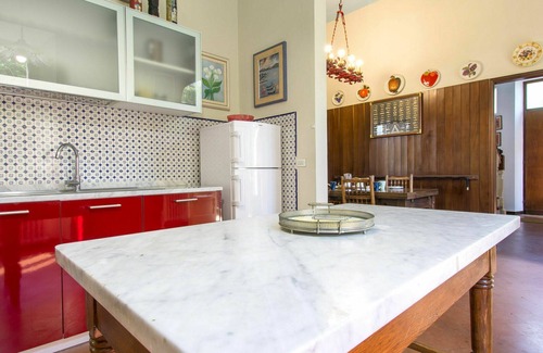 San Piero a Grado Villa | Stunning private villa for 9 guests with WIFI, TV, patio and pets allowed