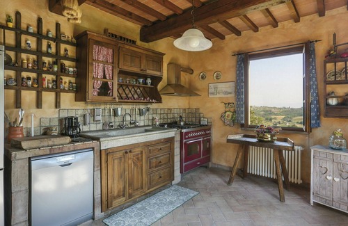 San Miniato Villa | Stunning private villa with WIFI, A/C, private pool, TV, patio, pets allowed and panoramic view
