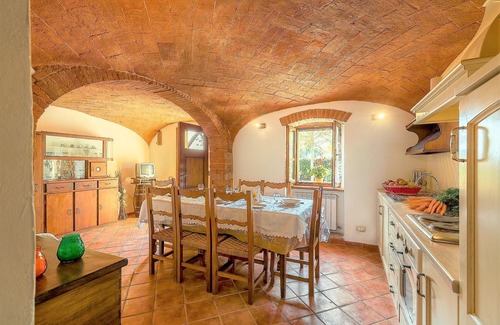 Santarello Villa | Stunning private villa with private pool, WIFI, A/C, patio, panoramic view, close to Montepulciano