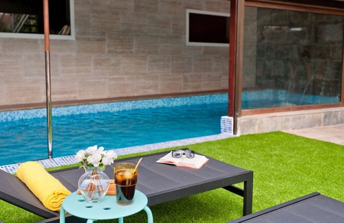Ingenio Villa | Stunning private villa for 12 guests with A/C, private pool, WIFI, TV and patio