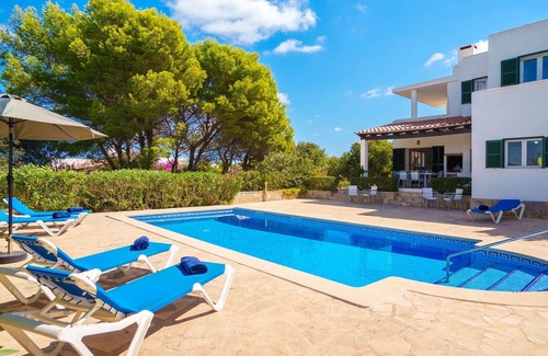 Cala Murada Villa | Stunning private villa for 8 guests with private pool, A/C, WIFI, TV, patio and panoramic view