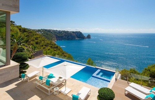 Cap de la Nau Villa | Stunning private villa for 8 people with A/C, WIFI, private pool, TV, terrace and panoramic view