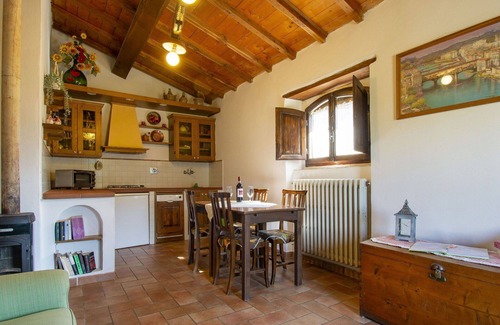 Dicomano House | Stunning private villa for 5 guests with private pool, hot tub, WIFI, TV, patio and pets allowed