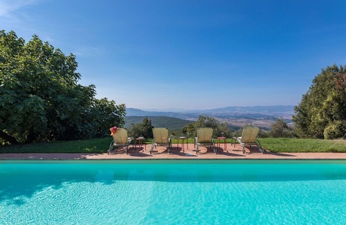 Gambassi Terme Villa | Stunning private villa with private pool, WIFI, TV and panoramic view, close to San Gimignano