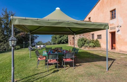 Gambassi Terme Villa | Stunning private villa with private pool, WIFI, TV and panoramic view, close to San Gimignano