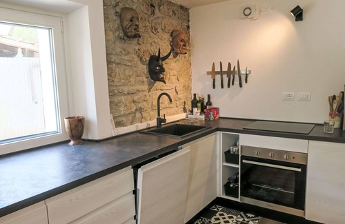 Pulfero House | Stunning private villa for 7 guests with A/C, TV and pets allowed
