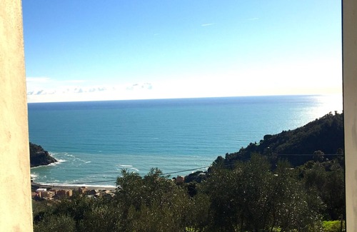 Bonassola Villa | Stunning View Mediterranean Villa Nestled Among A Lemon And Olive Trees Garden