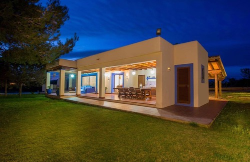 Can Furnet Villa | Stunning Villa “Casa Carla Ibiza” with Mountain View, Wi-Fi, Garden, Terrace & Pool