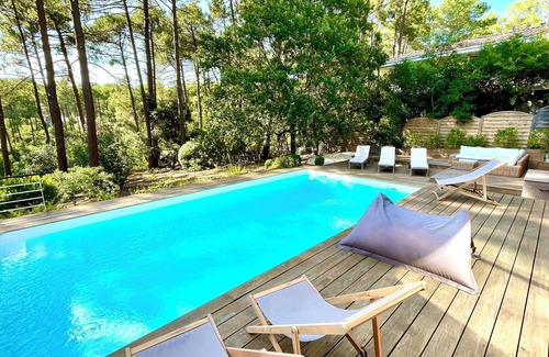 Lacanau-Ocean House | Stunning villa with pool and fantastic terrace, Relaxing!