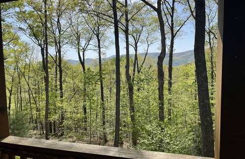 Blue Ridge Cabin | Stunning year round mountain views in a quiet, serene setting.