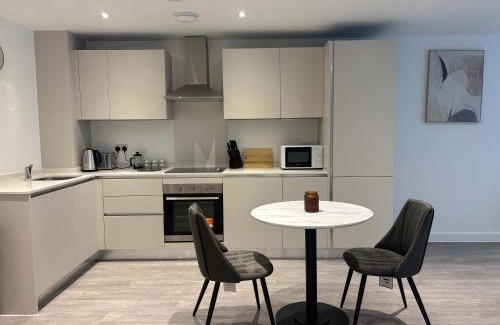 Bordesley Apartment | Stylish 1-Bedroom Apartment Sleeps 3 in central Birmingham