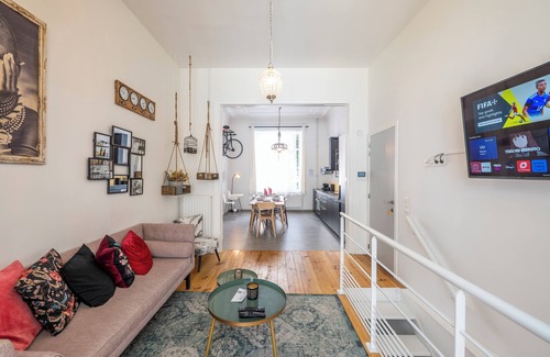 Brussels Apartment | Stylish 3 Bd 3 Bath Duplex In Brussels
