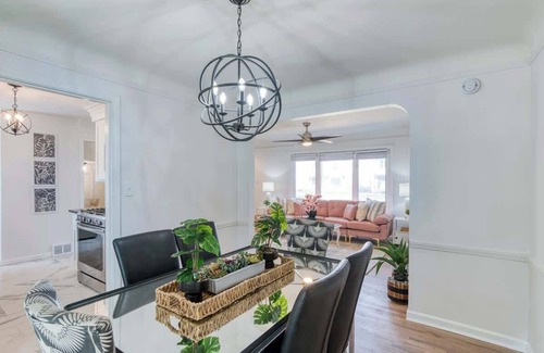 Cleveland House | Stylish Cleveland Stay | 3BR + Finished Basement & Garage